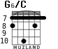 G6/C for guitar - option 6