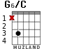 G6/C for guitar - option 1