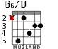 G6/D for guitar - option 2