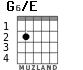 G6/E for guitar - option 2
