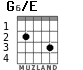 G6/E for guitar