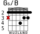 G6/B for guitar - option 3