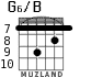 G6/B for guitar - option 6
