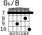 G6/B for guitar - option 7