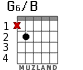 G6/B for guitar - option 1