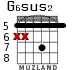 G6sus2 for guitar - option 4