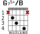 G75+/B for guitar - option 3