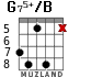 G75+/B for guitar - option 5