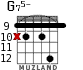 G75- for guitar - option 6