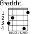 G7add13- for guitar - option 1