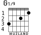 G7/9 for guitar - option 1