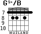 G9+/B for guitar - option 4