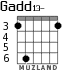 Gadd13- for guitar - option 2
