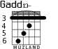 Gadd13- for guitar - option 3