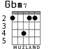 Gbm7 for guitar - option 5
