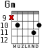 Gm for guitar - option 8