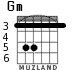 Gm for guitar - option 1