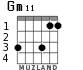 Gm11 for guitar - option 2
