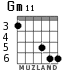 Gm11 for guitar - option 3