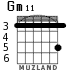 Gm11 for guitar - option 1