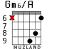 Gm6/A for guitar - option 8