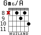 Gm6/A for guitar - option 10