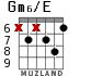 Gm6/E for guitar - option 7