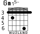 Gm75- for guitar - option 4