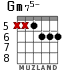 Gm75- for guitar - option 6