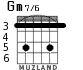 Gm7/6 for guitar - option 2