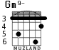 Gm9- for guitar - option 3