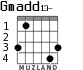 Gmadd13- for guitar - option 1