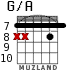G/A for guitar - option 9