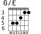 G/E for guitar - option 3