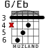 G/Eb for guitar - option 4