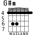 G#m for guitar - option 1