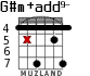 G#m+add9- for guitar - option 7