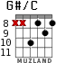 G#/C for guitar - option 5