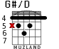 G#/D for guitar - option 2
