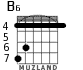 B6 for guitar - option 3