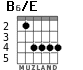 B6/E for guitar - option 2