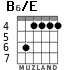 B6/E for guitar - option 3