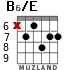 B6/E for guitar - option 7