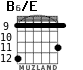 B6/E for guitar - option 8