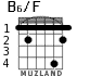 B6/F for guitar