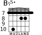 B75+ for guitar - option 6
