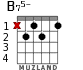 B75- for guitar - option 1