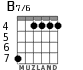 B7/6 for guitar - option 2