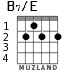 B7/E for guitar - option 2