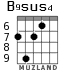 B9sus4 for guitar - option 7
